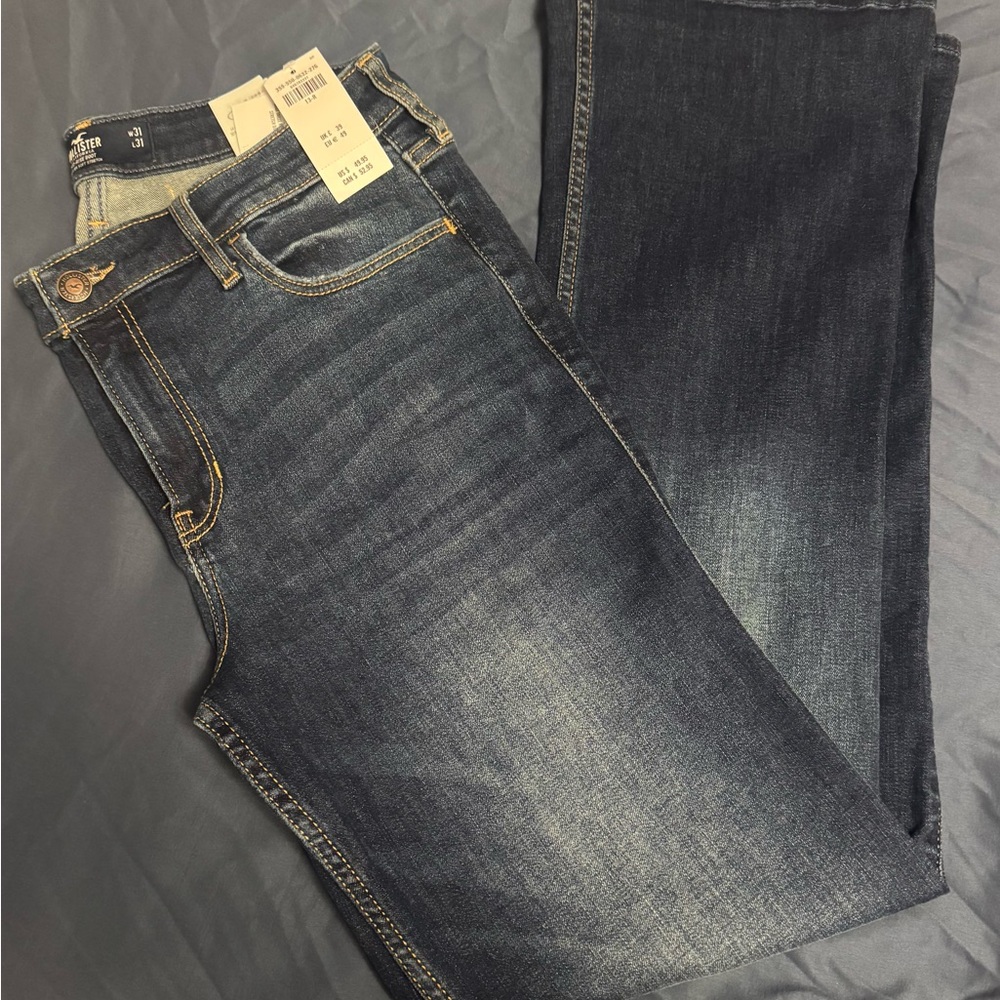Hollister Women's Indigo Boot Cut Jeans